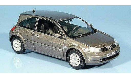 Renault Megane Base 1/43 Norev grau 2003 modellautos