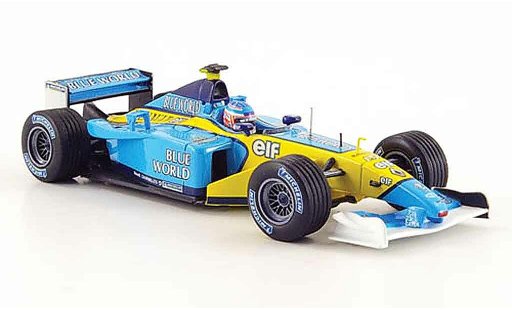 Renault F1 2002 1/43 Eagle team rs 202 no.15 j.button modellautos