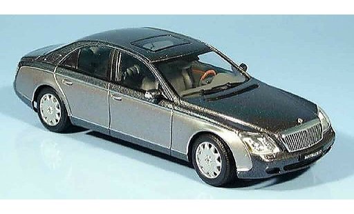 Maybach 57 SWB 1/43 Autoart grau metallisee 2002 modellautos