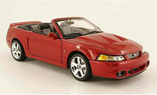 Ford Mustang 2003 1/18 Maisto svt cobra cabrio rot modellautos
