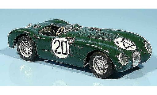 Jaguar C-Type Course 1/43 Brumm no.20 walker whitehead sieger le mans 1951 modellautos