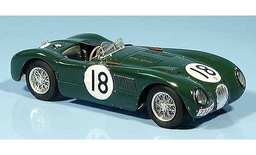 Jaguar C-Type Course 1/43 Brumm no.18 rolt hamilton sieger le mans 1953 modellautos