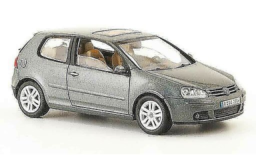 Volkswagen Golf Base 1/43 Schuco grau gr&Atilde;&frac14;n 3 portes 2003 modellautos