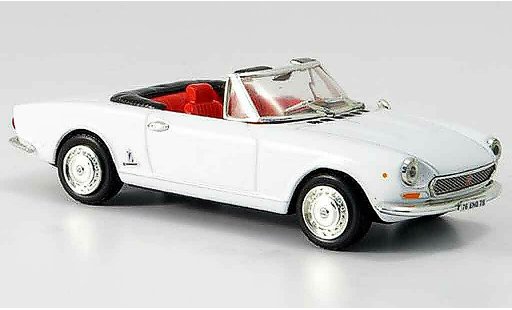 Fiat 124 Limousine 1/43 Vitesse weiss offen modellautos