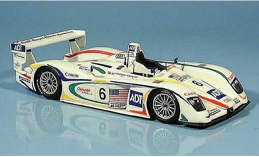 Audi R8 LMP course 1/43 Minichamps 2003 LeMans Pirro Lehto Johansson modellautos