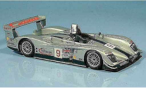 Audi R8 lms 1/43 Minichamps No.9 Team Sport UK M.Salo / J.Kane / P.McCarthy 12h Sebring 2003 modellautos