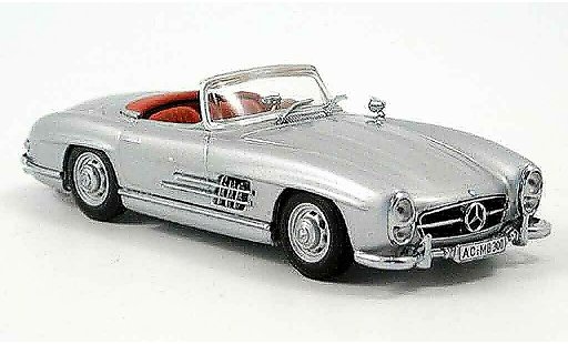 Mercedes 300 Roadster 1/43 Minichamps grau metallisee 1959 modellautos
