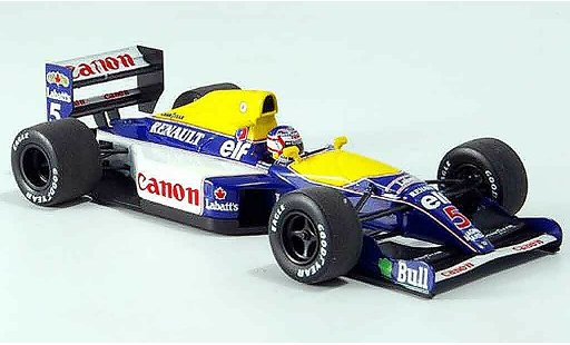 Renault F1 1991 1/43 Minichamps williams fw14 mansell modellautos