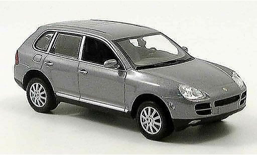 Porsche Cayenne Base 1/43 Minichamps V6 grau 2003 modellautos