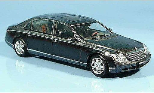 Maybach 62 LWB 1/43 Autoart grau schwarz modellautos