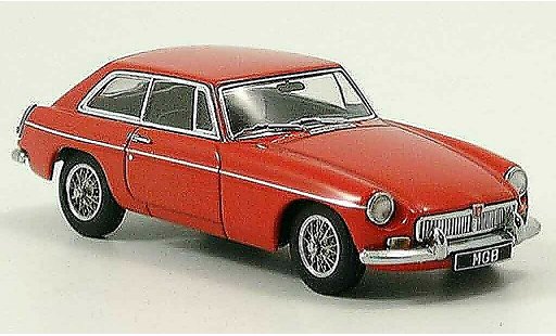 MG B GT 1/43 Autoart Coupe MK II rot 1969 modellautos