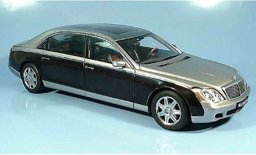 Maybach 62 LWB 1/18 Autoart grau /schwarz modellautos