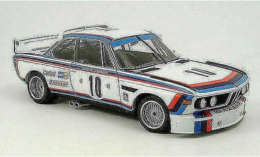 Bmw 3.0 CSL 1/18 Autoart quester sieger spa 1973 modellautos
