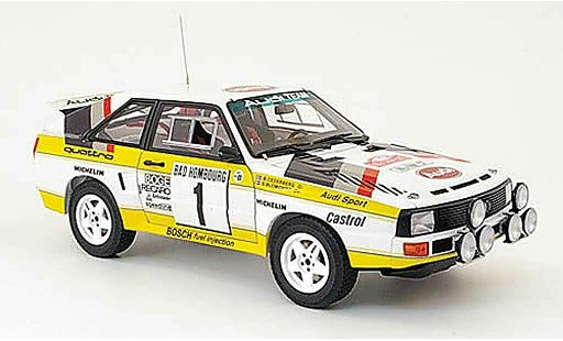 Audi Sport Quattro rallye 1/18 Autoart no.1 monte carlo 1985 modellautos