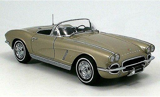 Chevrolet Corvette Convertible 1/18 Autoart C1 beige millenium edition 1962 modellautos