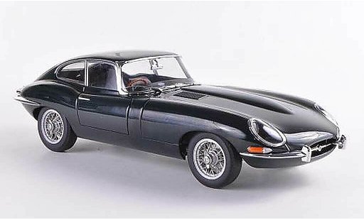 Jaguar E-Type 1961 1/18 Autoart Coupe Series I 3.8 gr&Atilde;&frac14;n modellautos