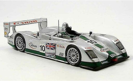Audi R8 LMP course 1/43 IXO 2003 LM Biela McCarthy Salo No. 10 modellautos