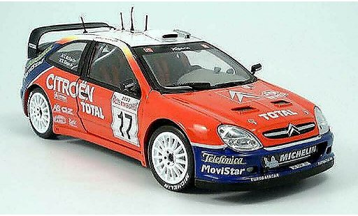 Citroen Xsara WRC 2003 1/43 Sun Star No.17 Total Rally Monte Carlo C.McRae/D.Ringer modellautos