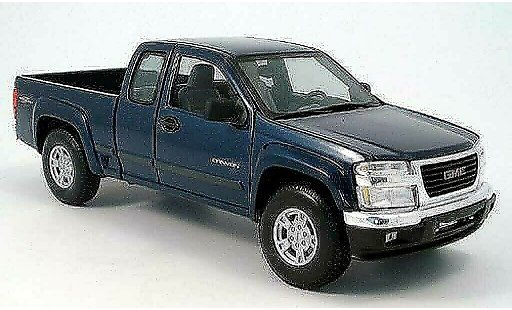 GMC Canyon Base 1/18 Maisto blau 2004 modellautos