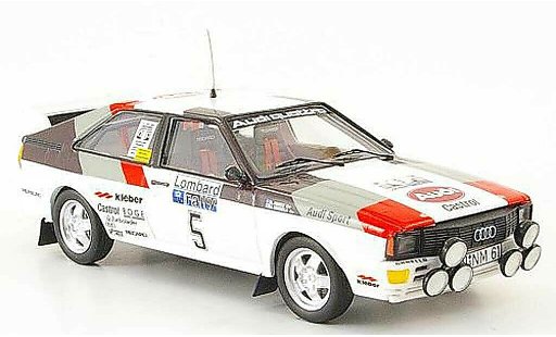 Audi Quattro coupe 1/43 Trofeu Sieger RAC Mikkola-Hertz 1981 modellautos