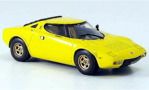 Lancia Stratos HF 1/43 Vitesse gelb 1974 modellautos