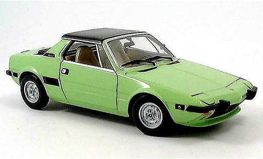 Fiat X 1/9 Targa 1/18 Minichamps gr&Atilde;&frac14;n 1974 modellautos