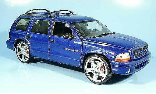 Dodge Durango SUV 1/18 Ertl blau modellautos