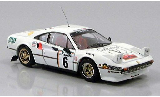 Ferrari 308 GTB 1/43 Best Elba Roggi-Ercolani 1965 modellautos