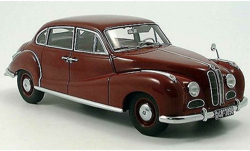 Bmw 501 berline 1/18 Autoart limousine rot modellautos