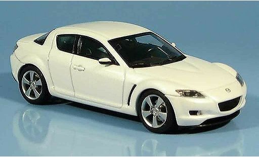 Mazda RX8 Base 1/43 Autoart RX 8 weiss modellautos