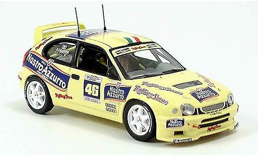Toyota Corolla WRC 1/43 IXO rossi monza 2003 modellautos
