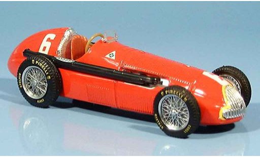 Alfa Romeo 158 gp 1/43 Brumm no.6 j.m.fangio sieger frankreich 1950 modellautos