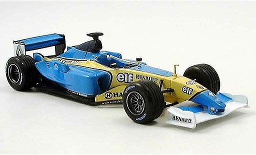 Renault F1 2003 1/43 Solido trulli alonso (aufkleber fur beide versionen) modellautos
