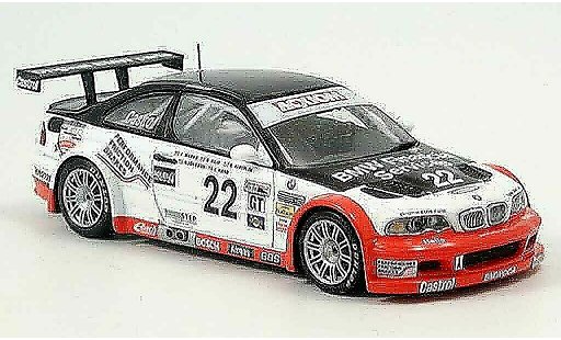 Bmw M3 course 1/43 Minichamps GTR E46 Daytona Said Auberlen Marks Hand Jonsson 2004 modellautos