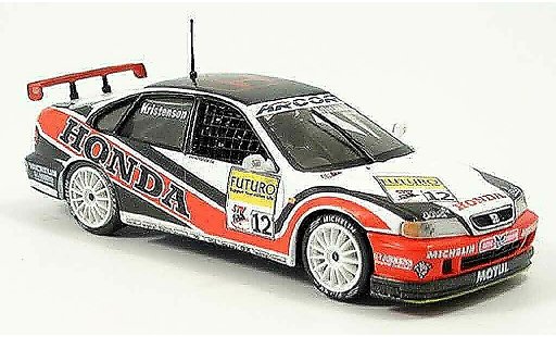 Honda Accord Base 1/43 Onyx T. Kristensen STW 1998 modellautos