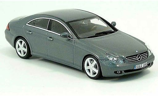 Mercedes Classe CLS Base 1/43 Minichamps graugr&Atilde;&frac14;n 2004 modellautos