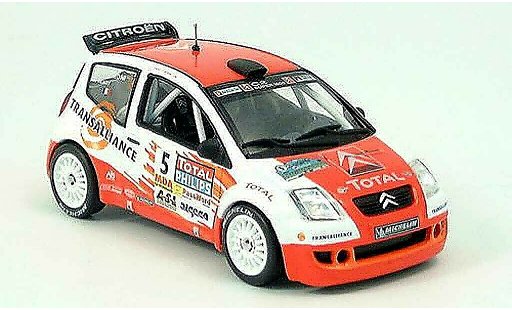 Citroen C2 S1600 1/43 Norev No.5 Rally de Lyon modellautos