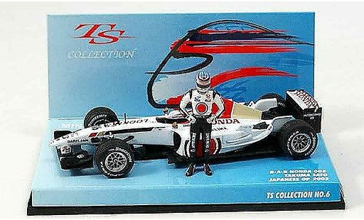 Honda F1 Base 1/43 Minichamps BAR 005 T. Sato GP Japan 2002 modellautos