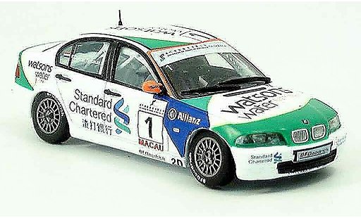 Bmw 320 course 1/43 Spark E46 i No.1 Sieger Macau Huismann 2003 modellautos