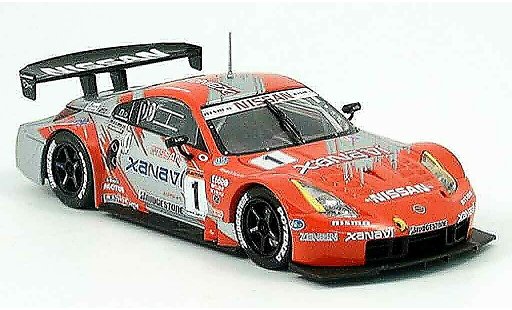 Nissan 350Z JGTC 1/43 Ebbro JGTC Z 500 Xanavi Malaysiam No. 1 2004 modellautos