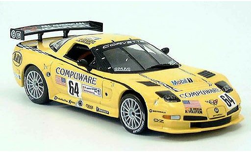 Chevrolet Corvette Coupe 1/43 IXO C5 CR-5No. 64 Gavin-Beretta-Magnussen LM 2004 modellautos