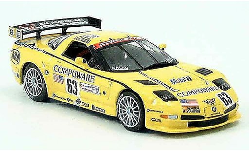 Chevrolet Corvette course 1/43 IXO C5 R No. 63 Le Mans 2004 modellautos