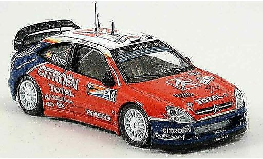 Citroen Xsara WRC 2004 1/43 IXO sainz martin sieger argentine modellautos