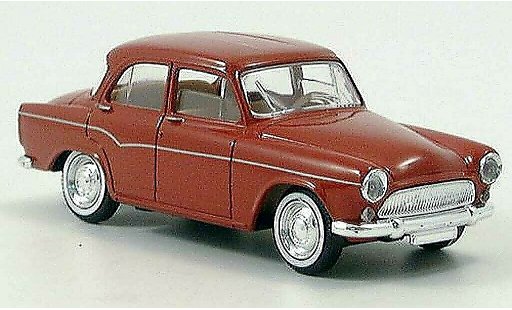 Simca Aronde Base 1/43 Solido schwarz-rot 1960 modellautos