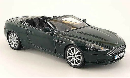 Aston Martin DB9 volante 1/18 Minichamps gr&Atilde;&frac14;n modellautos