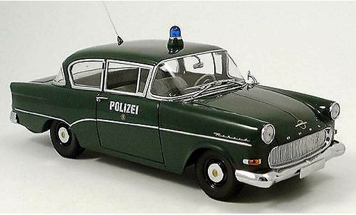 Opel Rekord P1 1/18 Minichamps police 1958 modellautos