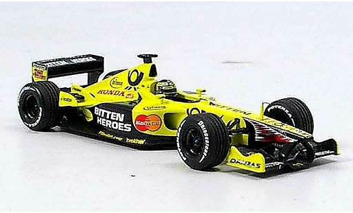 Honda F1 Base 1/43 Minichamps Jordan Mugen EJ 11 Frentzen 2001 modellautos