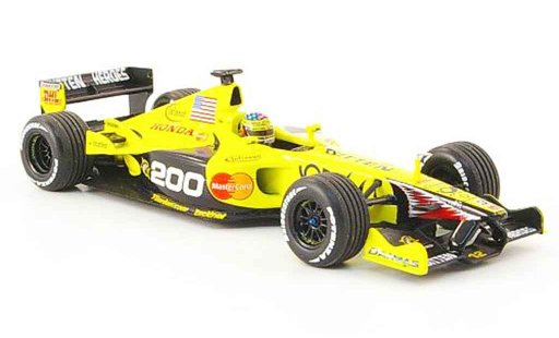 Honda F1 Base 1/43 Minichamps Jordan Mugen EJ 11 Alesi 200. GP 2001 modellautos