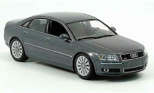 Audi A8 berline 1/43 Minichamps grau 2002 modellautos