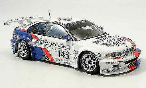 Bmw M3 course 1/43 Minichamps GTR E46 Spa Mollekens Lamy Garcia Prilaulx 2004 modellautos